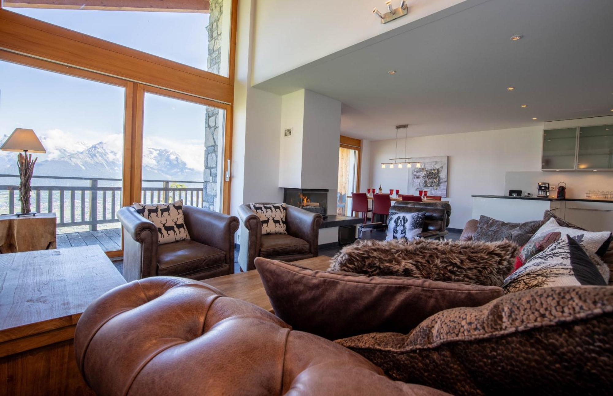 Ski Paradise Mountain & Luxe Apartments Veysonnaz Dış mekan fotoğraf