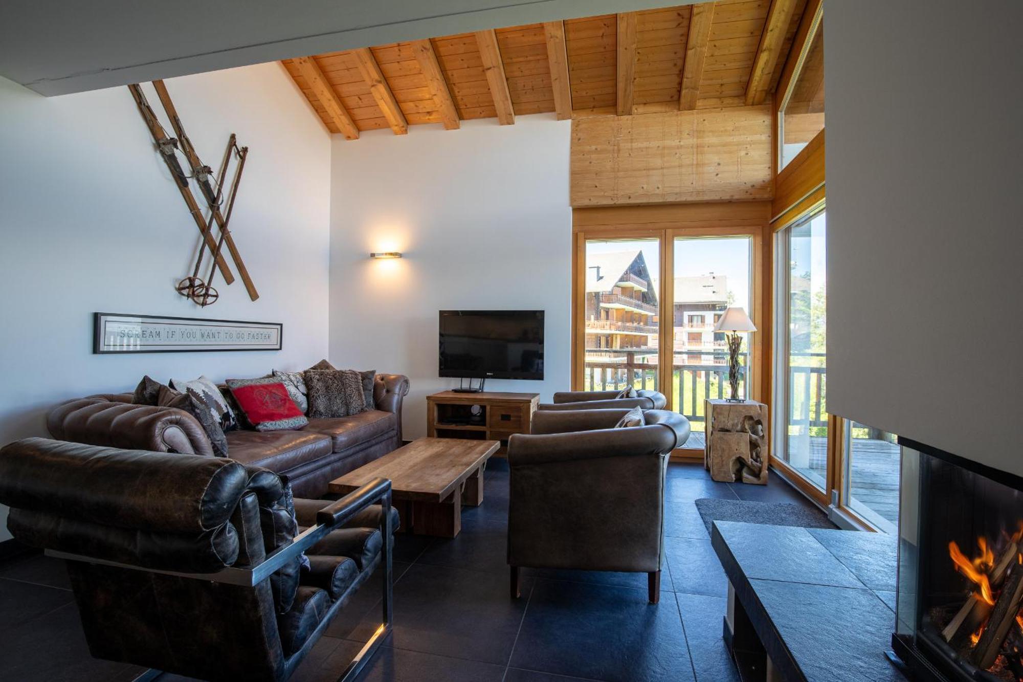 Ski Paradise Mountain & Luxe Apartments Veysonnaz Dış mekan fotoğraf