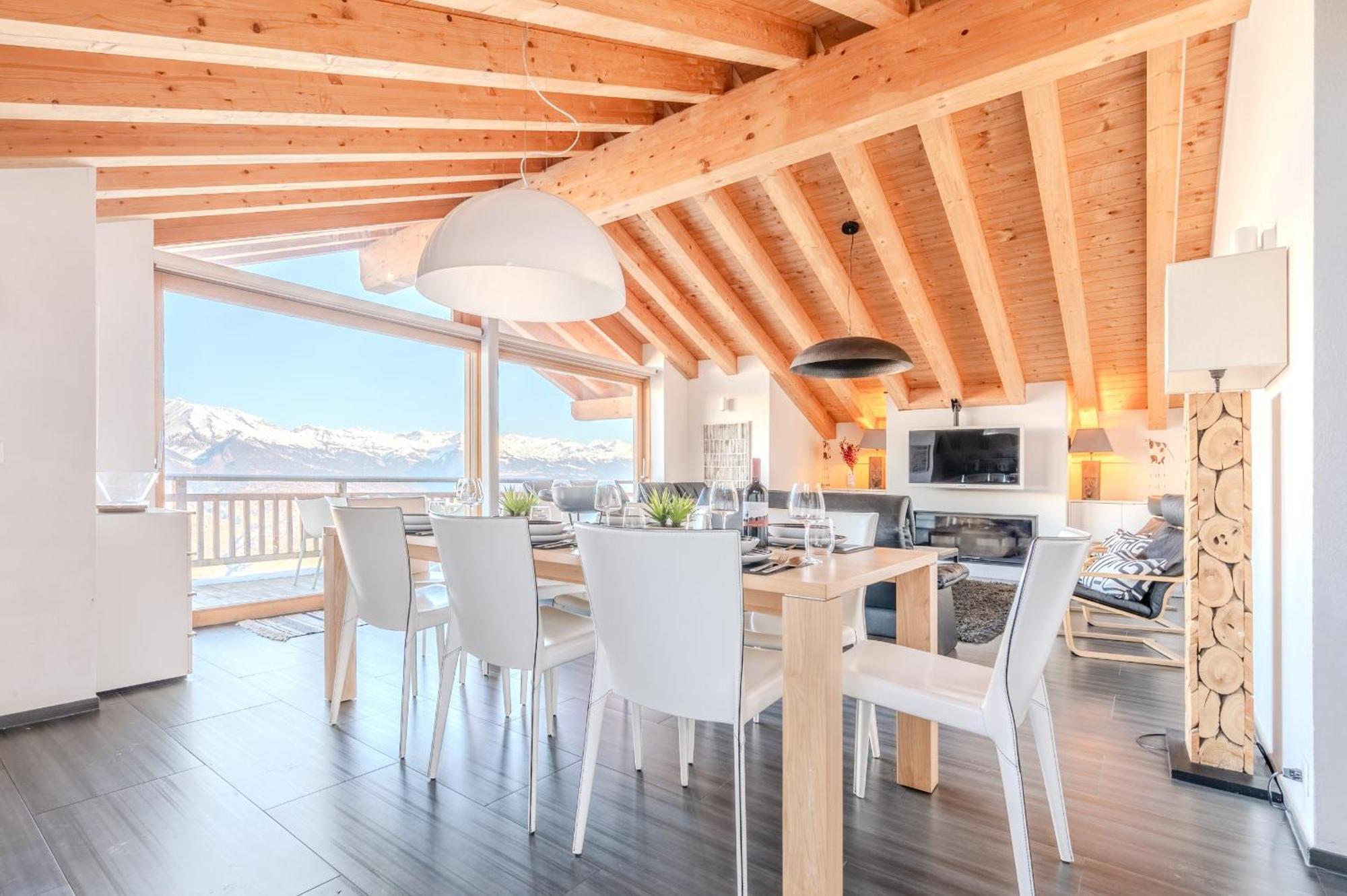 Ski Paradise Mountain & Luxe Apartments Veysonnaz Dış mekan fotoğraf