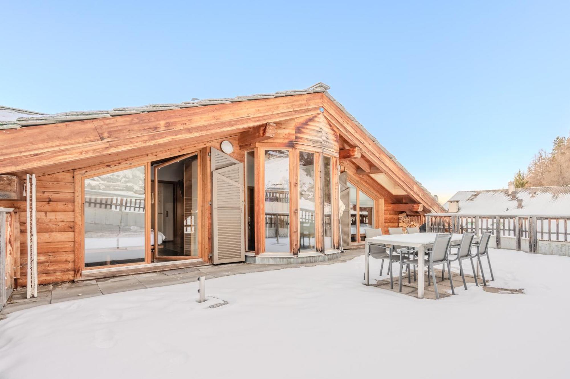 Ski Paradise Mountain & Luxe Apartments Veysonnaz Dış mekan fotoğraf