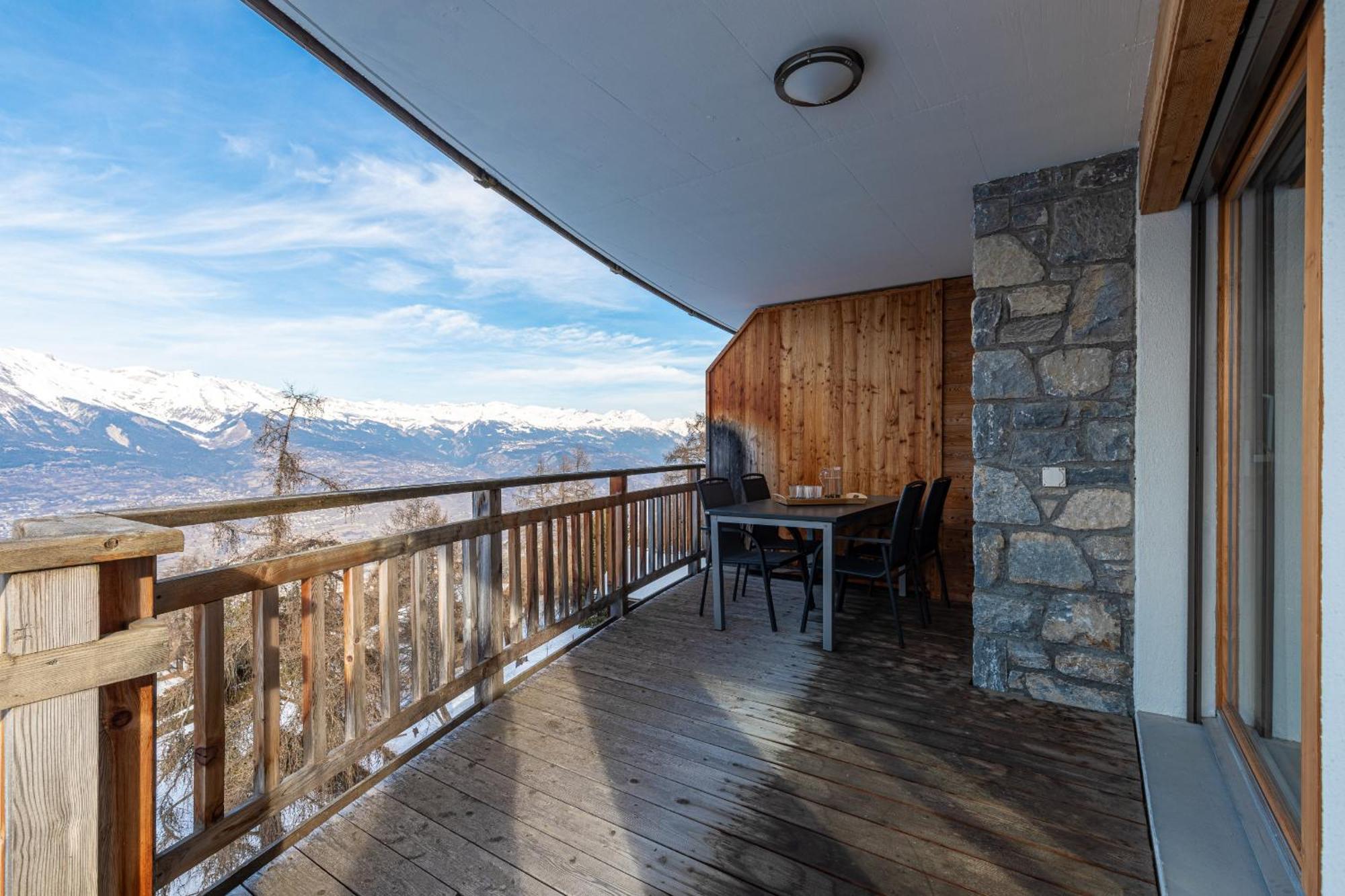 Ski Paradise Mountain & Luxe Apartments Veysonnaz Dış mekan fotoğraf