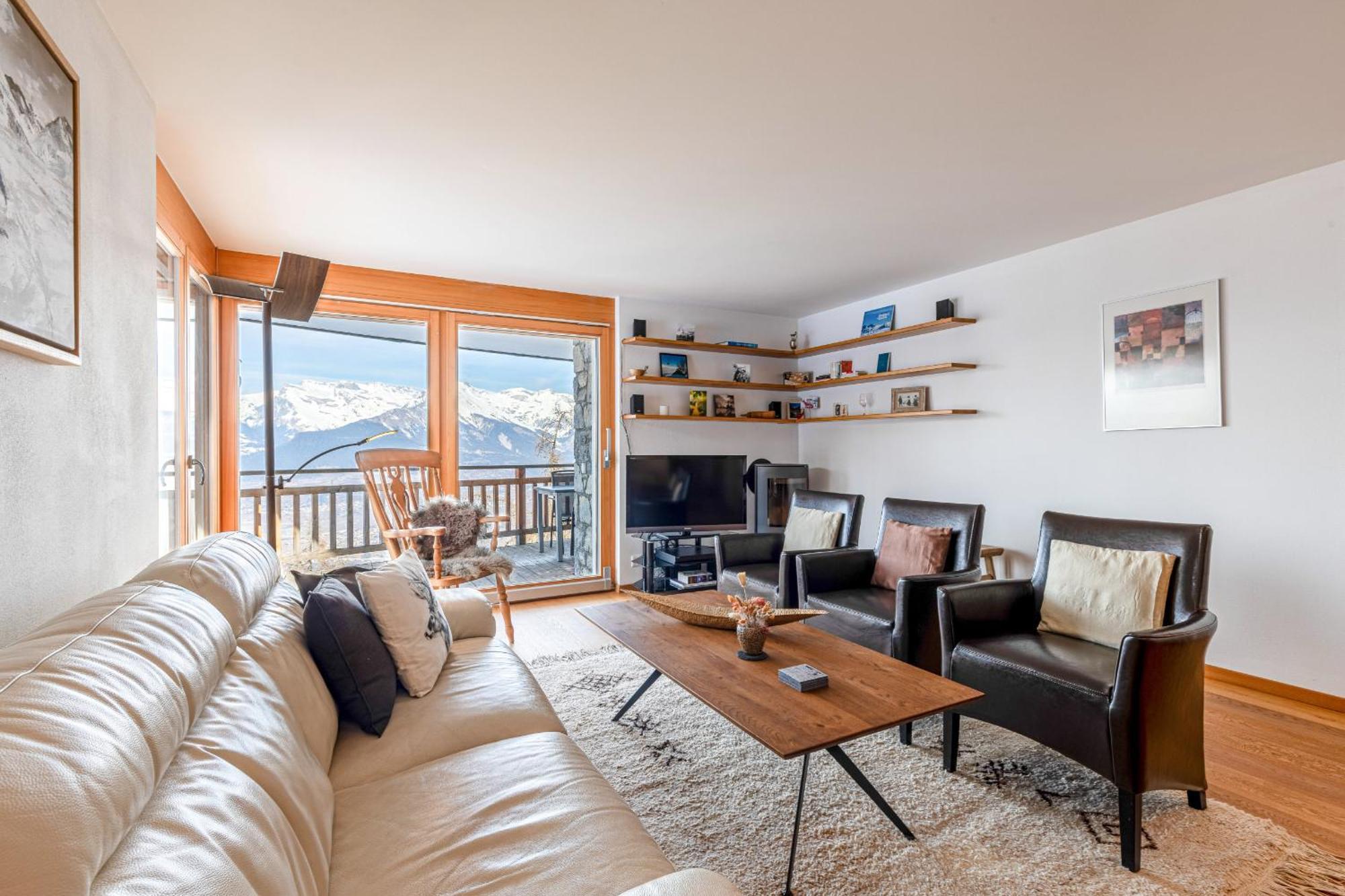 Ski Paradise Mountain & Luxe Apartments Veysonnaz Dış mekan fotoğraf